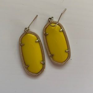 Yellow Elle Kendra Scott Earrings